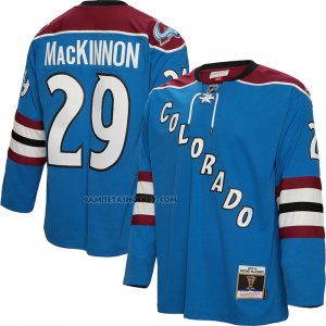 Camiseta Hockey Colorado Avalanche Nathan MacKinnon Mitchell & Ness Big & Tall 2013 Blue Line Azul