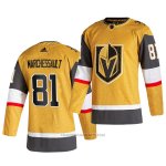 Camiseta Hockey Vegas Oroen Knights Jonathan Marchessault Alterno Autentico Oro