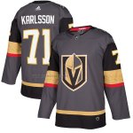 Camiseta Hockey Vegas Golden Knights William Karlsson Autentico Gris