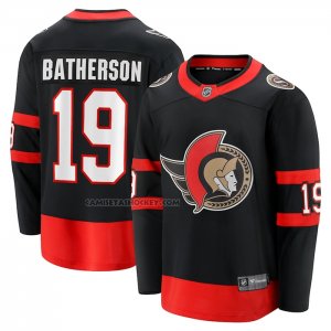 Camiseta Hockey Ottawa Senators Drake Batherson Primera Breakaway Negro