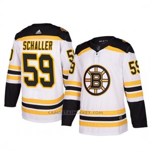 Camiseta Boston Bruins Tim Schaller Autentico Away Blanco