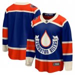 Camiseta Hockey Edmonton Oilers 2023 NHL Heritage Classic Premier Breakaway Azul