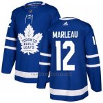 Camiseta Hockey Nino Toronto Maple Leafs 12 Patrick Marleau Azul Home Autentico Stitched
