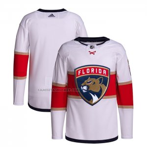 Camiseta Hockey Florida Panthers Segunda Primegreen Autentico Pro Blanco