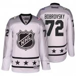 Camiseta Hockey Columbus Blue Jackets Sergei Bobrovsky 72 2017 All Star Blanco