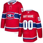 Camiseta Hockey Nino Montreal Canadiens Primera Personalizada Rojo