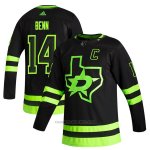 Camiseta Hockey Dallas Stars Jamie Benn Alterno Autentico 2020 21 Negro