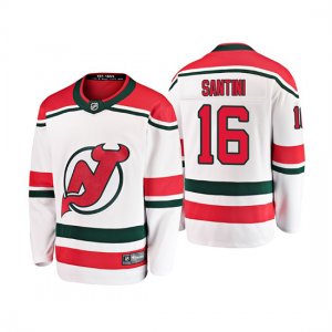Camiseta Nino New Jersey Devils Steven Santini Alternato Breakaway Blanco