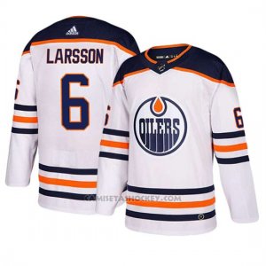 Camiseta Edmonton Oilers Adam Larsson Away Blanco