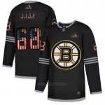 Camiseta Hockey Boston Bruins Jaromir Jagr 2020 USA Flag Negro