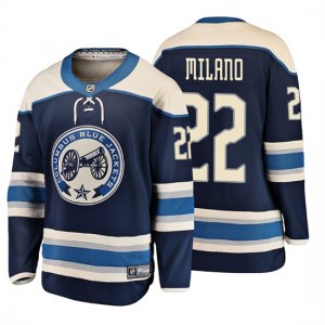 Camiseta Nino Columbus Blue Jackets Sonny Milano 2019 Alternato Breakaway Azul