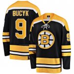 Camiseta Hockey Boston Bruins John Bucyk Premier Breakaway Retired Negro