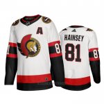 Camiseta Hockey Ottawa Senators Ron Hainsey Segunda 2020-21 Blanco
