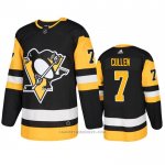 Camiseta Hockey Pittsburgh Penguins Matt Cullen Primera Autentico Negro