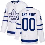 Camiseta Hockey Toronto Maple Leafs Autentico 2018 Stadium Series Personalizada Blanco