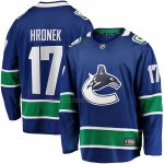 Camiseta Hockey Vancouver Canucks Filip Hronek Primera Breakaway Azul