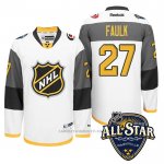Camiseta Hockey Carolina Hurricanes 27 Justin Faulk 2016 All Star Blanco