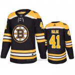 Camiseta Hockey Boston Bruins Jaroslav Halak Primera Negro