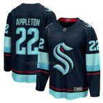 Camiseta Hockey Seattle Kraken Mason Appleton Primera Breakaway Azul