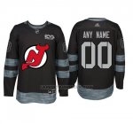 Camiseta Hockey Hombre New Jersey Devils Personalizada Negro