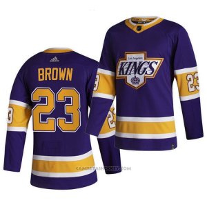 Camiseta Hockey Los Angeles Kings Brown Azul