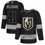 Camiseta Hockey Vegas Golden Knights City Joint Name Stitched Edouard Bellemare Negro