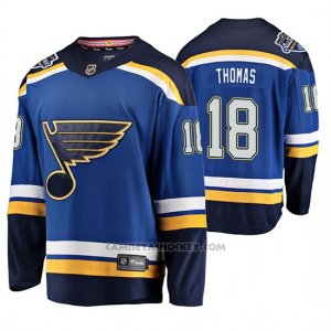 Camiseta Hockey St. Louis Blues Robert Thomas Home 2020 All Star Patch Azul