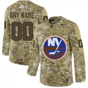 Camiseta Hockey New York Islanders 2019 Personalizada Camuflaje