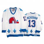 Camiseta Hockey Quebec Nordiques Valeri Nichushkin Heritage Vintage Replica 1991-95 Blanco