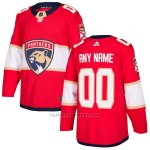 Camiseta Hockey Nino Florida Panthers Primera Personalizada Rojo