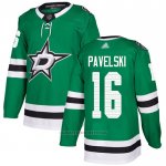 Camiseta Hockey Dallas Stars 16 Joe Pavelski Primera Autentico Verde