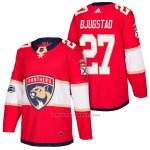 Camiseta Hockey Hombre Autentico Florida Panthers 27 Nick Bjugstad Home 2018 Rojo