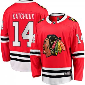 Camiseta Hockey Chicago Blackhawks Boris Katchouk Primera Breakaway Rojo