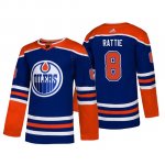 Camiseta Edmonton Oilers Ty Rattie Alternato Adidas Autentico Azul