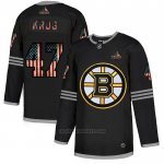 Camiseta Hockey Boston Bruins Krug 2020 USA Flag Negro