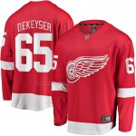 Camiseta Hockey Detroit Red Wings Danny Dekeyser Primera Breakaway Rojo