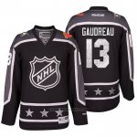 Camiseta Hockey Calgary Flames Johnny Gaudreau 13 2017 All Star Negro