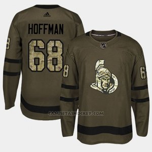 Camiseta Ottawa Senators Mike Hoffman Camo Salute To Service
