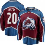 Camiseta Hockey Colorado Avalanche Ross Colton Primera Breakaway Maroon