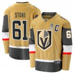 Camiseta Hockey Vegas Golden Knights Mark Stone 2023 Stanley Cup Champions Primera Breakaway Oro