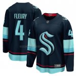 Camiseta Hockey Seattle Kraken Haydn Fleury Primera Breakaway Azul