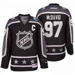 Camiseta Hockey Edmonton Oilers Connor Mcdavid 97 2017 All Star Negro