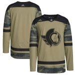 Camiseta Hockey Ottawa Senators Military Appreciation Team Autentico Practice Camuflaje