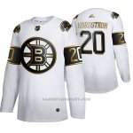 Camiseta Hockey Boston Bruins Joakim Nordstrom Golden Edition Limited Blanco