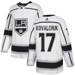 Camiseta Hockey Los Angeles Kings 17 Ilya Kovalchuk Road Autentico Blanco
