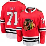 Camiseta Hockey Chicago Blackhawks Taylor Hall Primera Breakaway Rojo