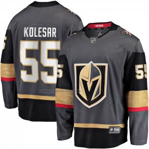 Camiseta Hockey Vegas Golden Knights Keegan Kolesar Alterno Breakaway Gris