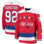 Camiseta Hockey Washington Capitals Evgeny Kuznetsov Alterno Autentico Rojo