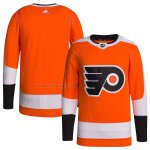 Camiseta Hockey Philadelphia Flyers Primera Autentico Pro Blank Naranja