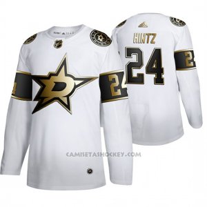 Camiseta Hockey Dallas Stars Roope Hintz Golden Edition Limited Blanco
